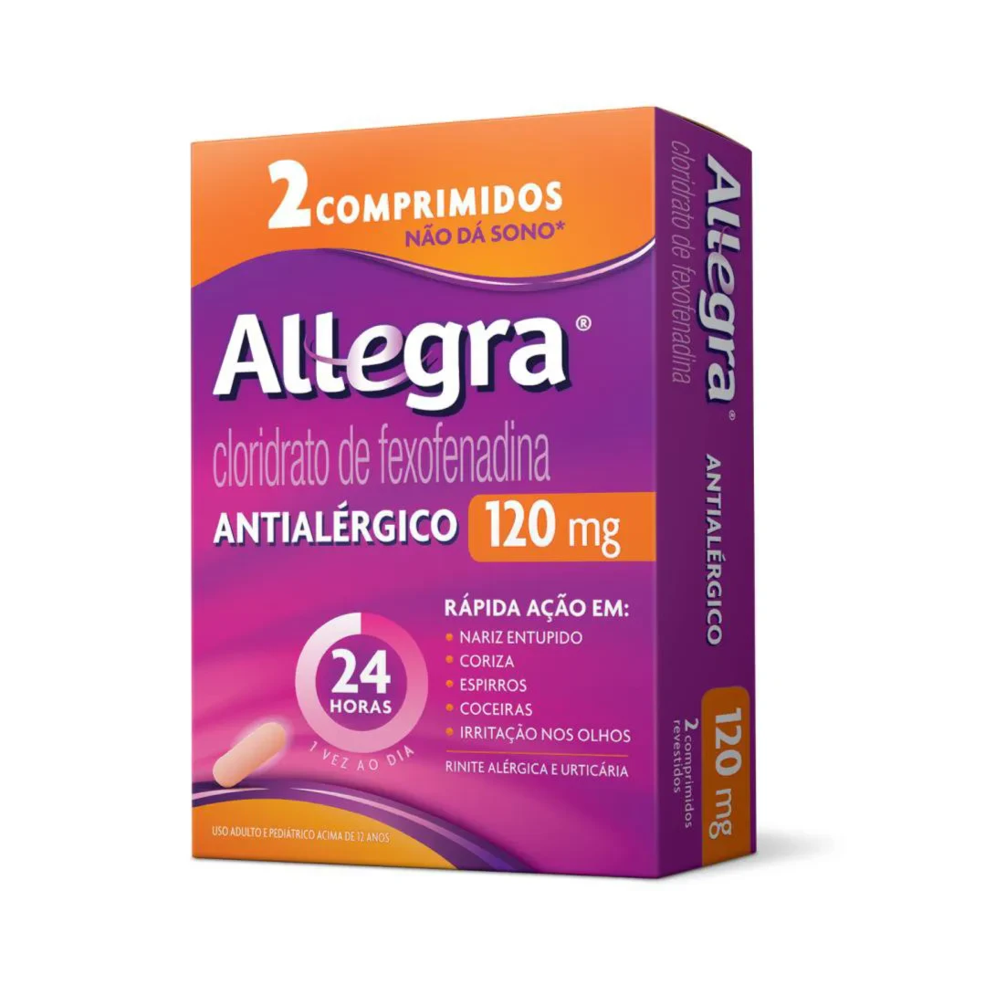 Allegra 120Mg 2 Cp Rev 
