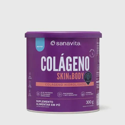 Colágeno Skin & Body 300G Sabor Neutro