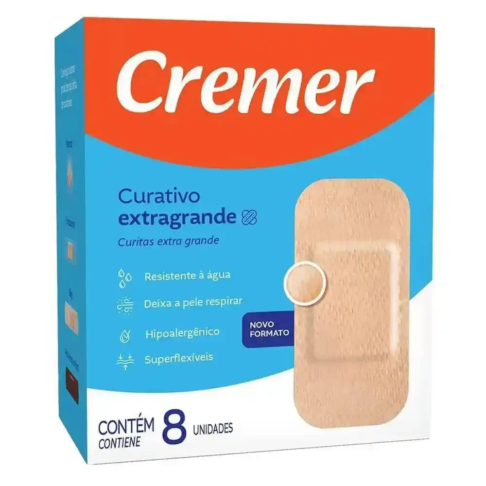Curativo Cremer Extragrande 8 Unidades