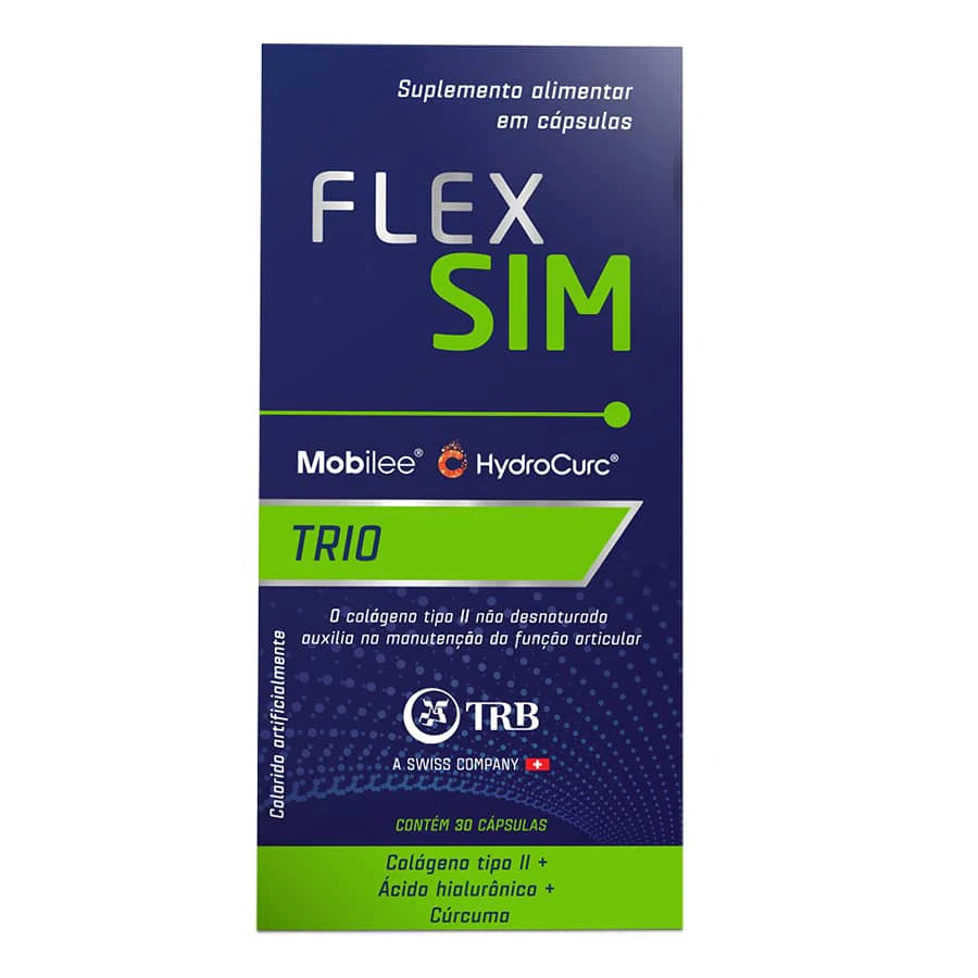 Flexsim Trio 1,6Mg + 48Mg + 105Mg 30 Cápsulas 