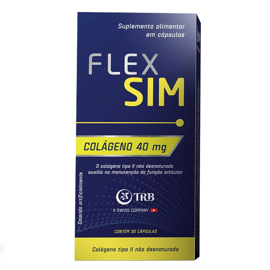 Flexsim Colágeno 40Mg 30 Cápsulas 