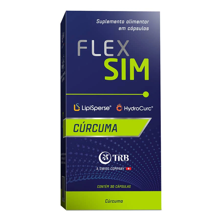 Flexsim Cúrcuma 130Mg 30 Cápsulas 