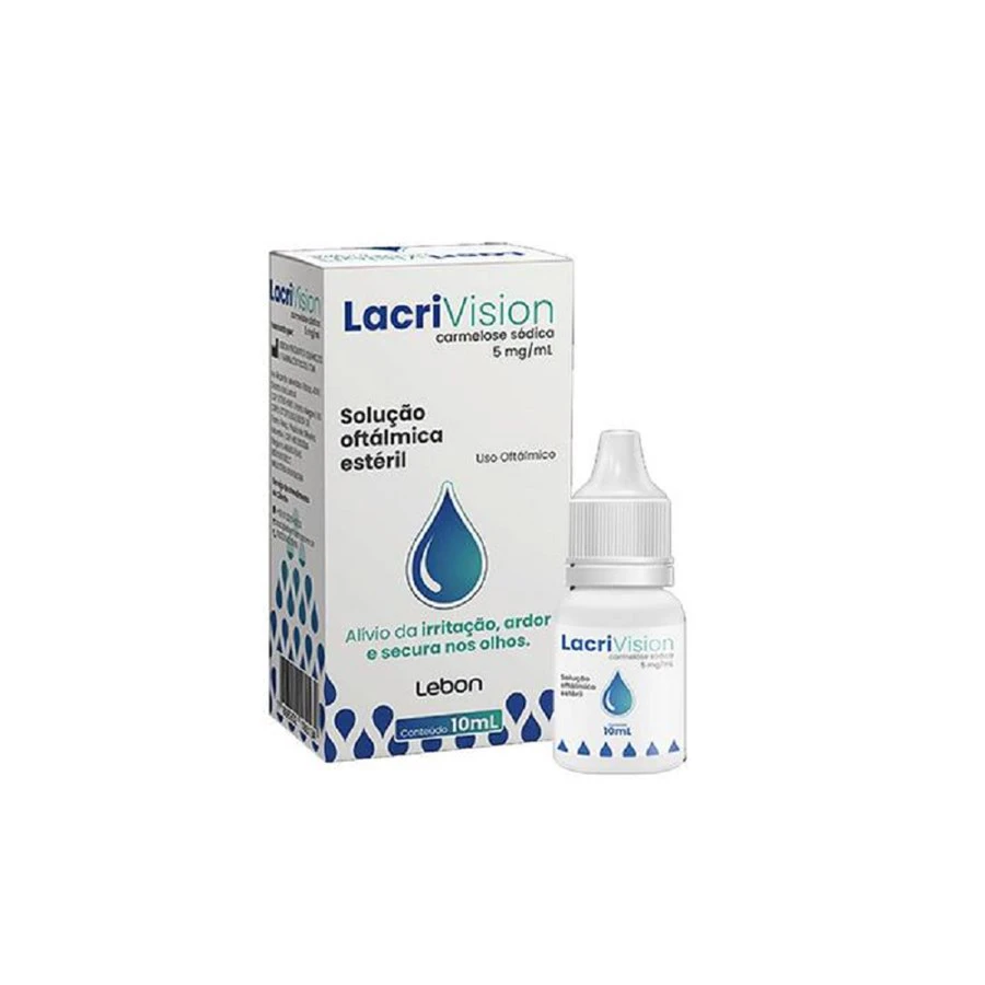 Lacrivision 5Mg/Ml Solução Oft 10Ml 