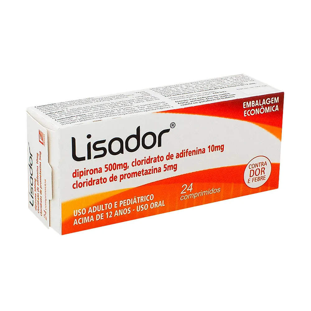 Lisador 500+5+10Mg 3 Bl X 8 Cp 