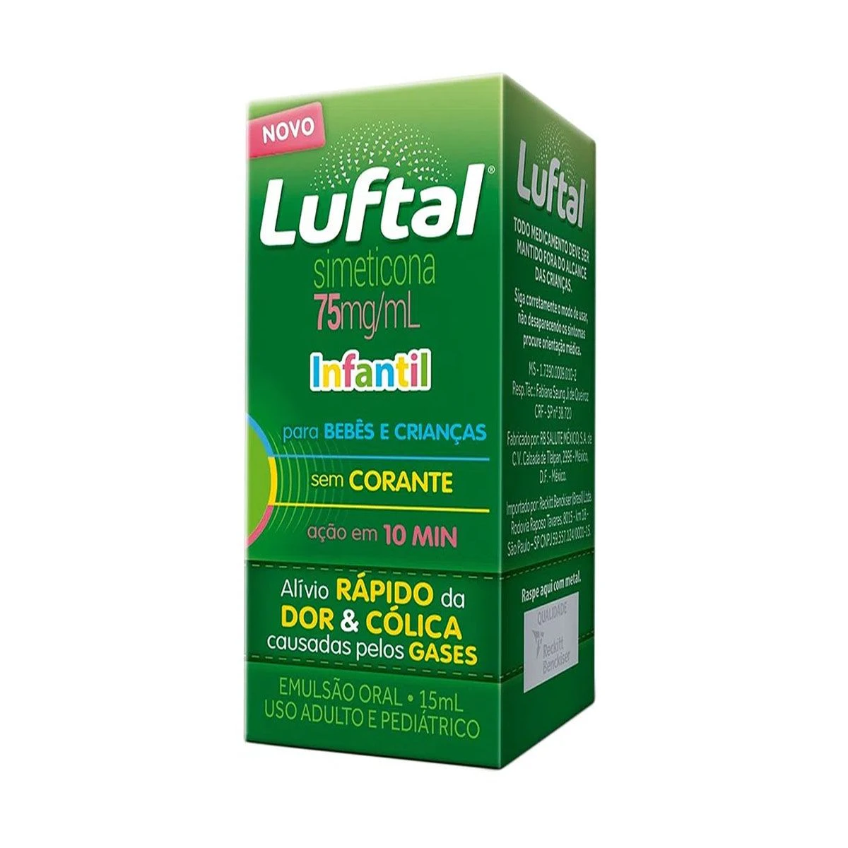 Luftal Infantil 75Mg/Ml Gotas 15Ml 