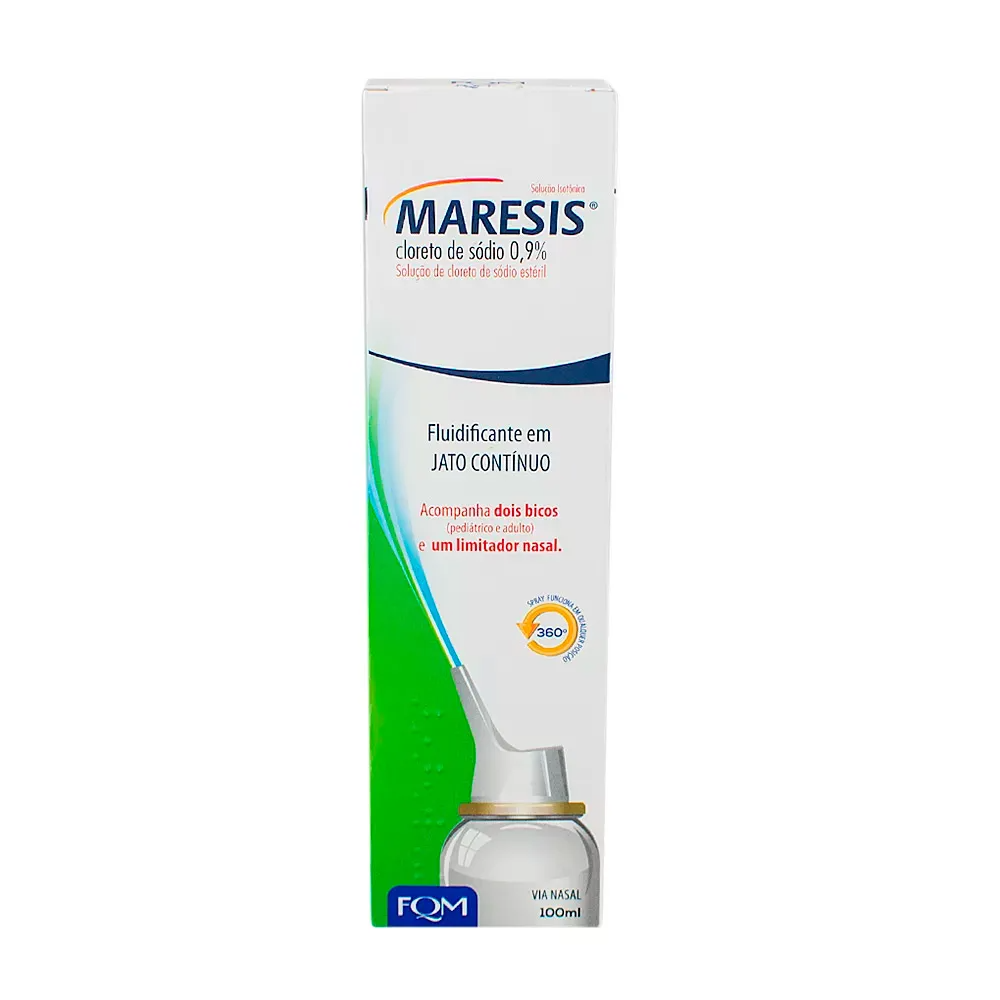 Maresis Solução Spray 100mL (Cloreto de Sódio 0,9%)