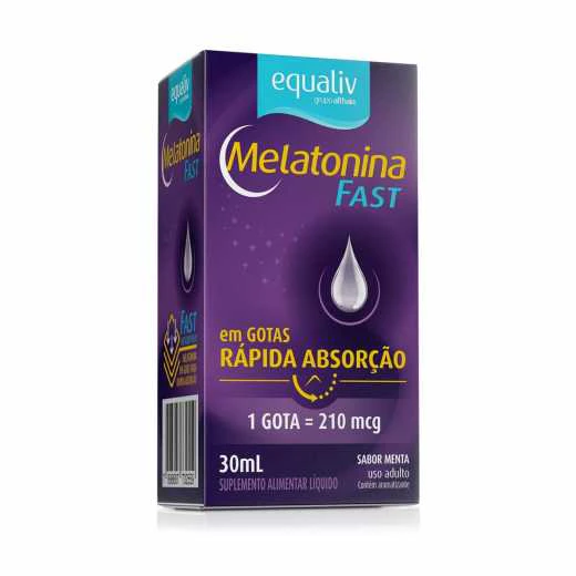 Melatonina Fast Equaliv - Menta 30Ml