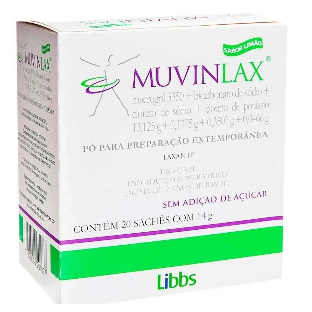 Muvinlax 14g 20 sachês