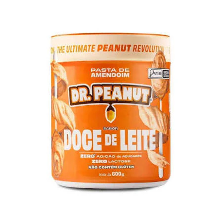 Pasta De Amendoim Doce De Leite 600G Dr. Peanut