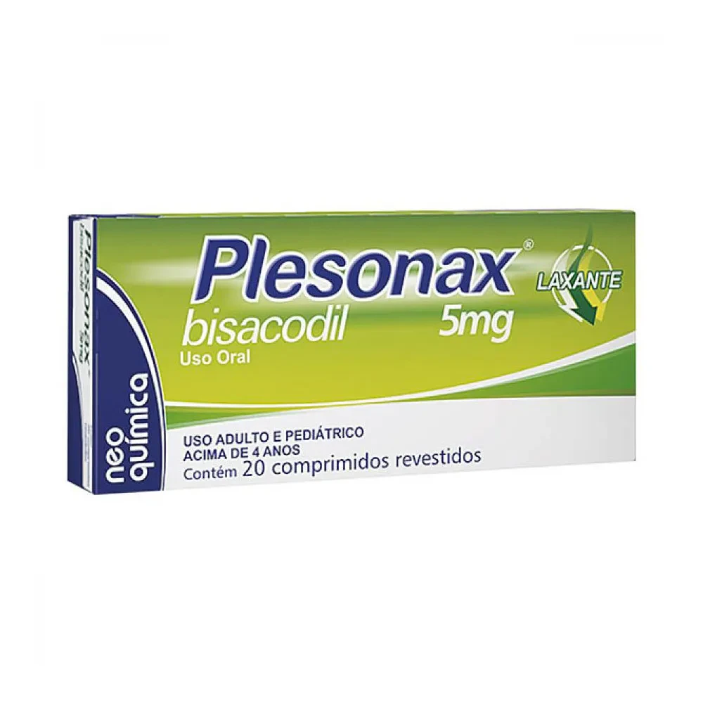 Plesonax 5Mg Cx 20 Drg 