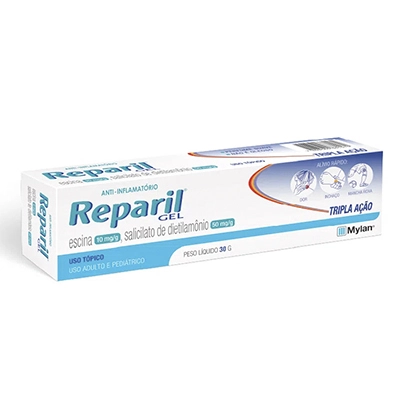 REPARIL GEL BG 30G(ESCINA+DIETILAMONIO SALICILATO)
