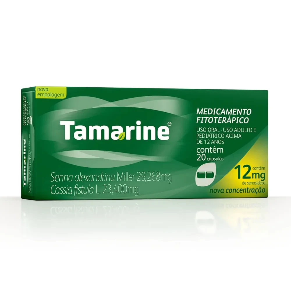 Tamarine 12Mg 20 Cap 